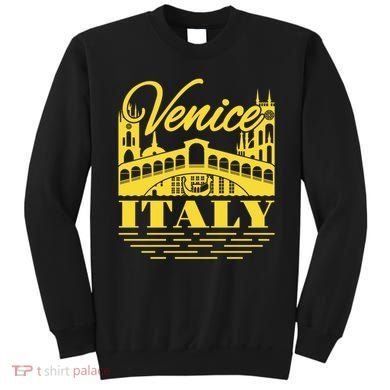 Retro Venice Bridge Italy Souvenir Sweatshirt