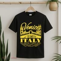 Retro Venice Bridge Italy Souvenir T-Shirt thumb 2