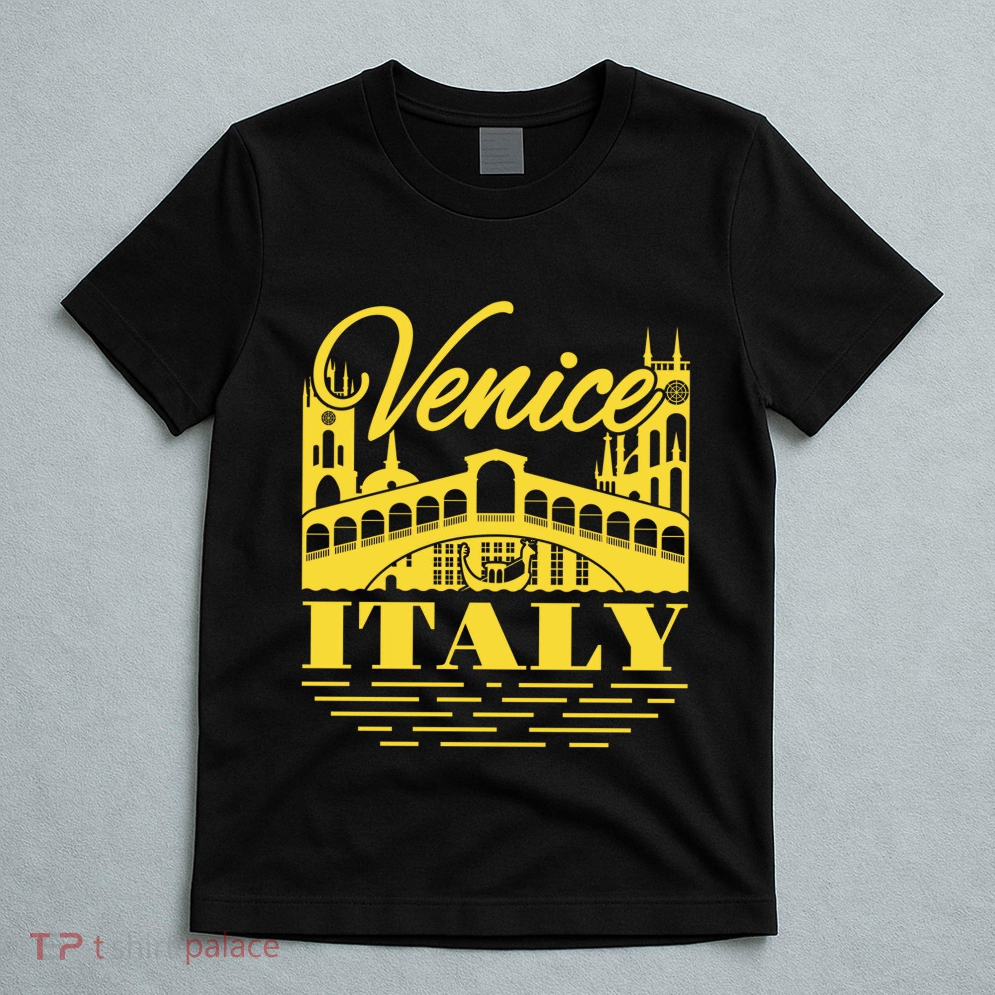 Retro Venice Bridge Italy Souvenir T-Shirt
