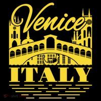 Retro Venice Bridge Italy Souvenir T-Shirt thumb 7