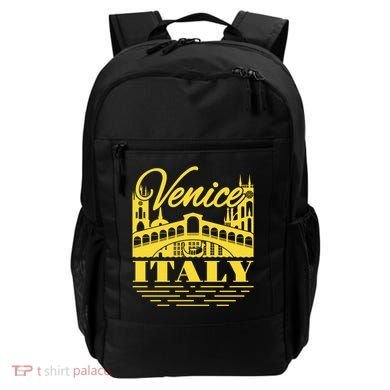 Retro Venice Bridge Italy Souvenir Backpack