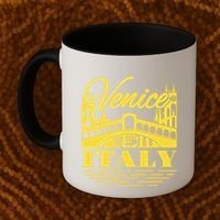 Retro Venice Bridge Italy Souvenir Coffee Mug thumb 2