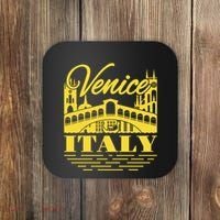 Retro Venice Bridge Italy Souvenir Coaster thumb 0