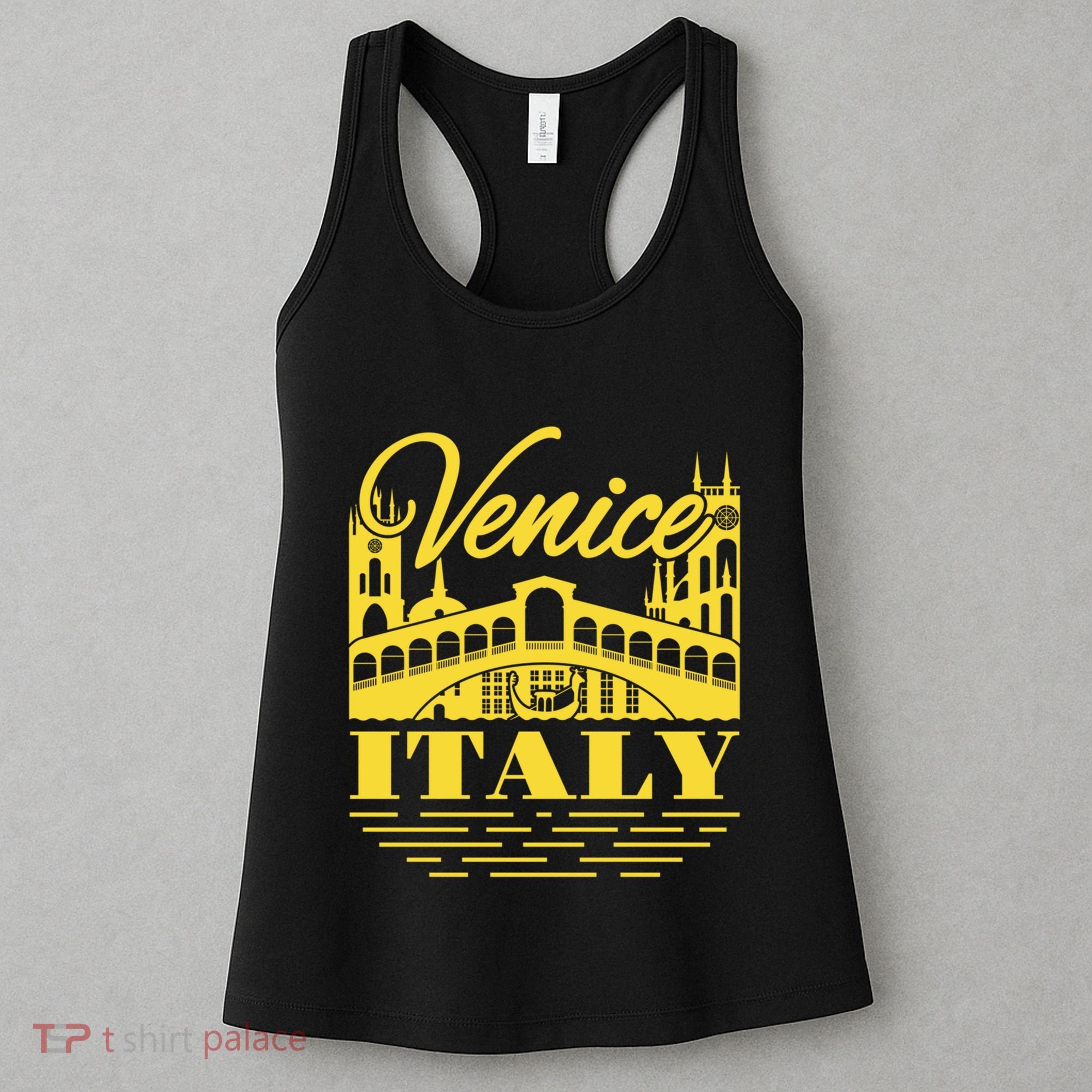 Retro Venice Bridge Italy Souvenir Women's Tank Top