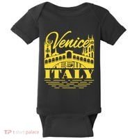 Retro Venice Bridge Italy Souvenir Baby Bodysuit thumb 0