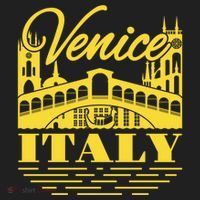 Retro Venice Bridge Italy Souvenir Hat thumb 2