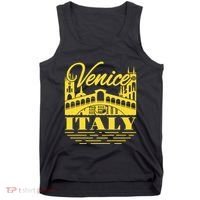 Retro Venice Bridge Italy Souvenir Tank Top thumb 0