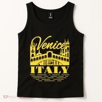 Retro Venice Bridge Italy Souvenir Tank Top thumb 2