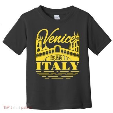 Retro Venice Bridge Italy Souvenir Toddler T-Shirt