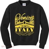 Retro Venice Bridge Italy Souvenir Kids Sweatshirt thumb 0