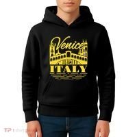 Retro Venice Bridge Italy Souvenir Kids Hoodie thumb 4