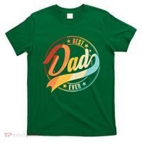 Retro VIntage Best Dad Ever Emblem T-Shirt thumb 0