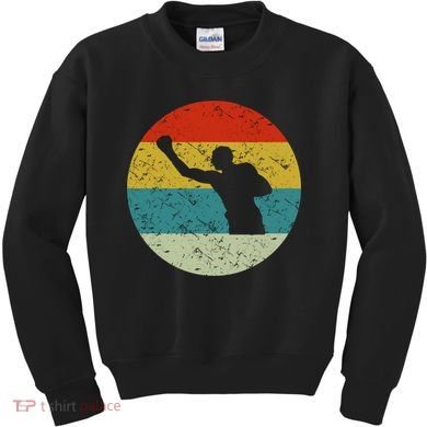 Retro Vintage Boxing Kids Sweatshirt
