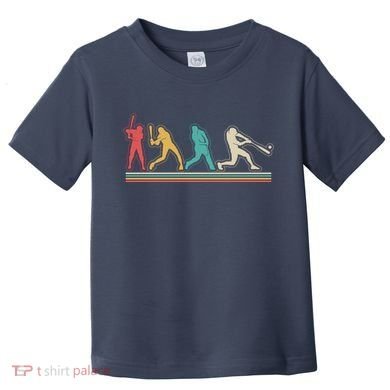 Retro Vintage Baseball Sports Fan Toddler T-Shirt