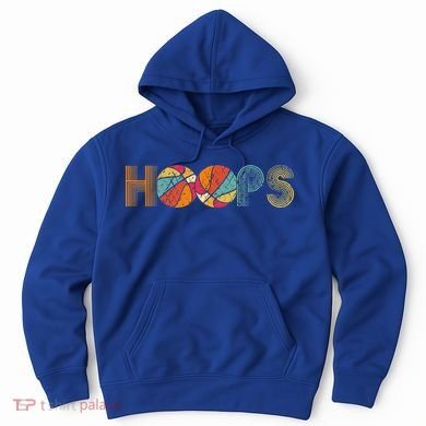Retro Vintage Basketball Hoops Hoodie