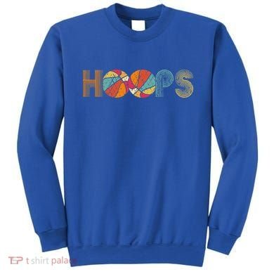 Retro Vintage Basketball Hoops Sweatshirt