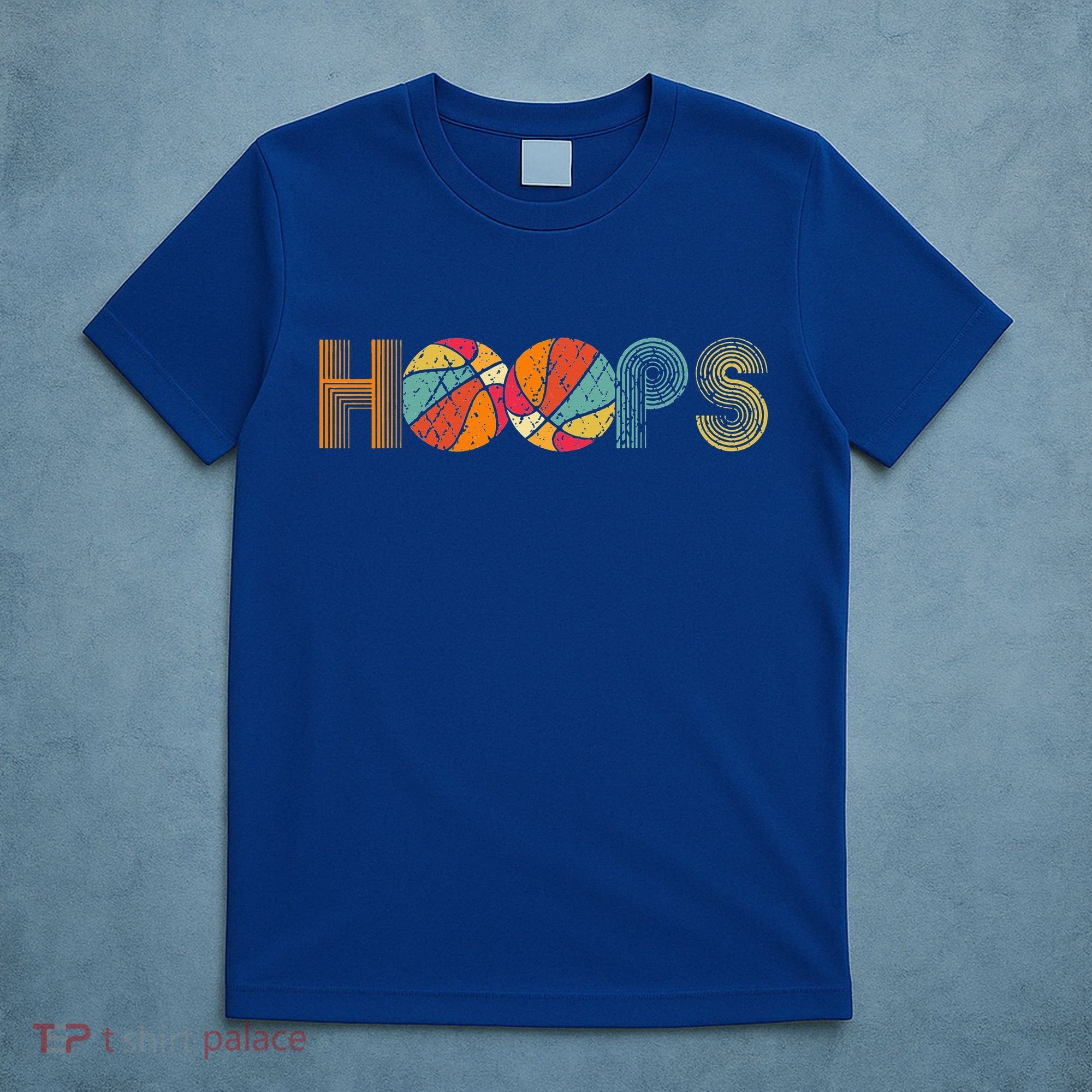 Retro Vintage Basketball Hoops T-Shirt
