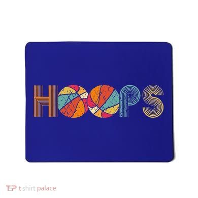 Retro Vintage Basketball Hoops Mousepad