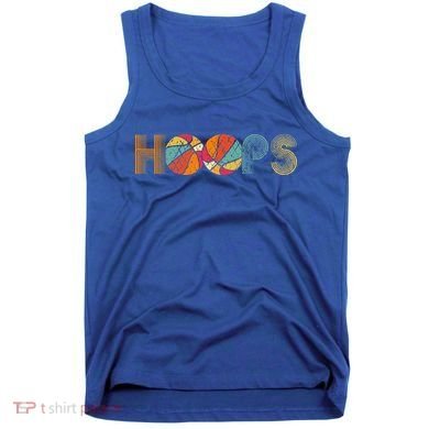 Retro Vintage Basketball Hoops Tank Top