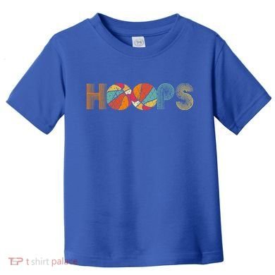 Retro Vintage Basketball Hoops Toddler T-Shirt