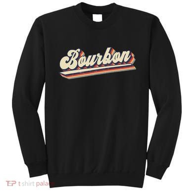 Retro Vintage Bourbon Whisky & Whiskey Sweatshirt