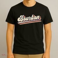 Retro Vintage Bourbon Whisky & Whiskey T-Shirt thumb 3