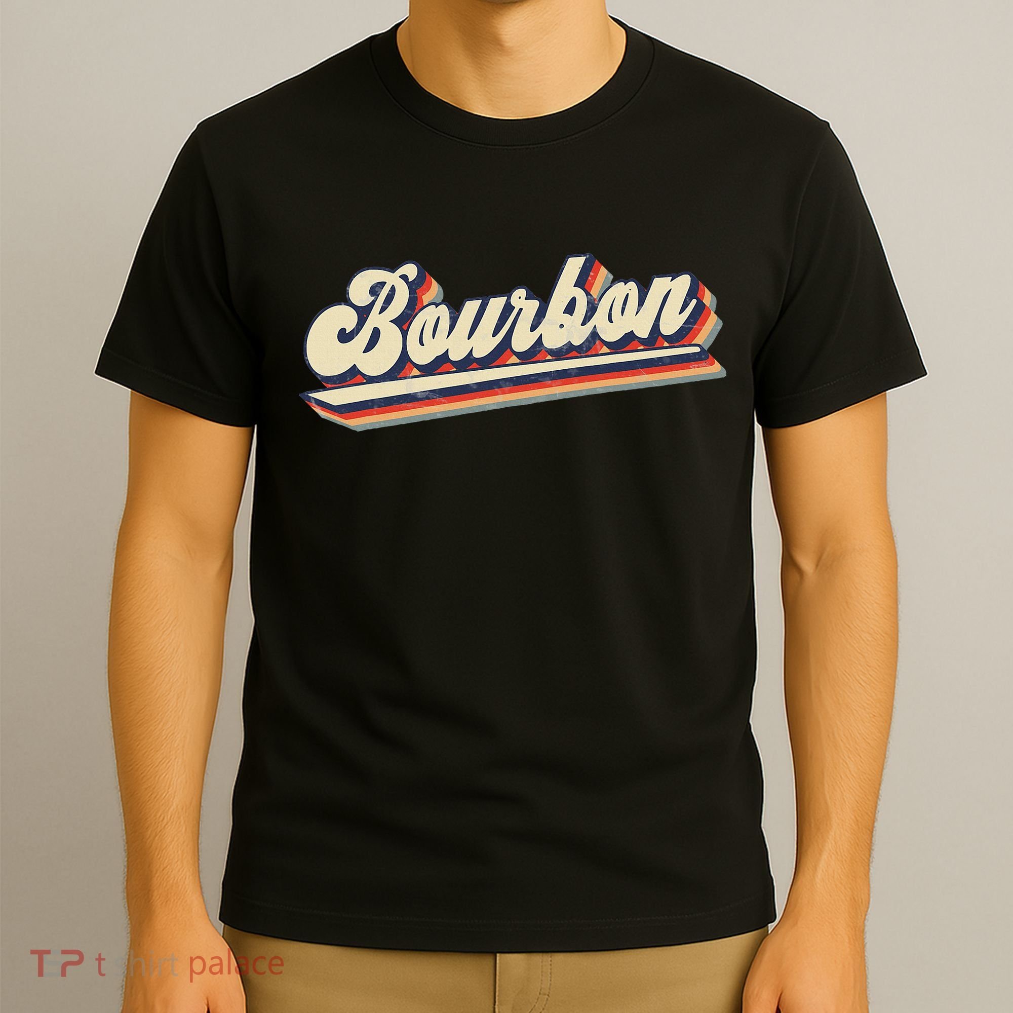 Retro Vintage Bourbon Whisky & Whiskey T-Shirt