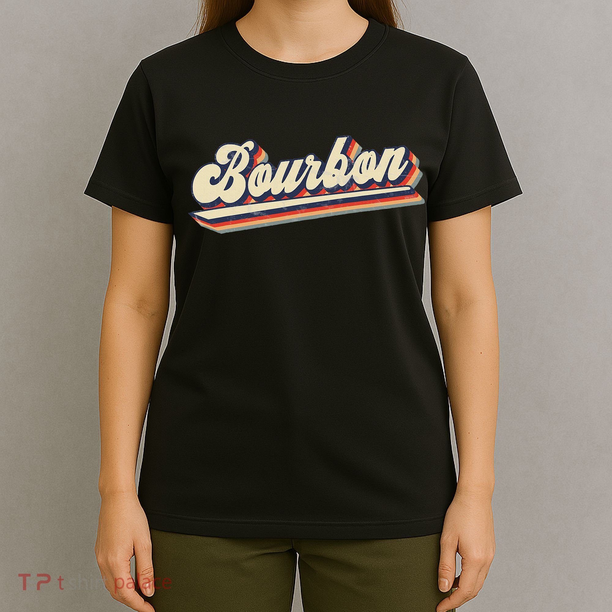 Retro Vintage Bourbon Whisky & Whiskey T-Shirt