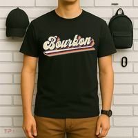 Retro Vintage Bourbon Whisky & Whiskey T-Shirt thumb 6