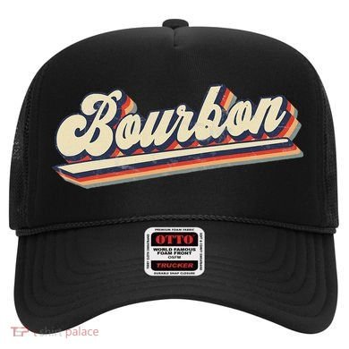 Retro Vintage Bourbon Whisky & Whiskey Hat