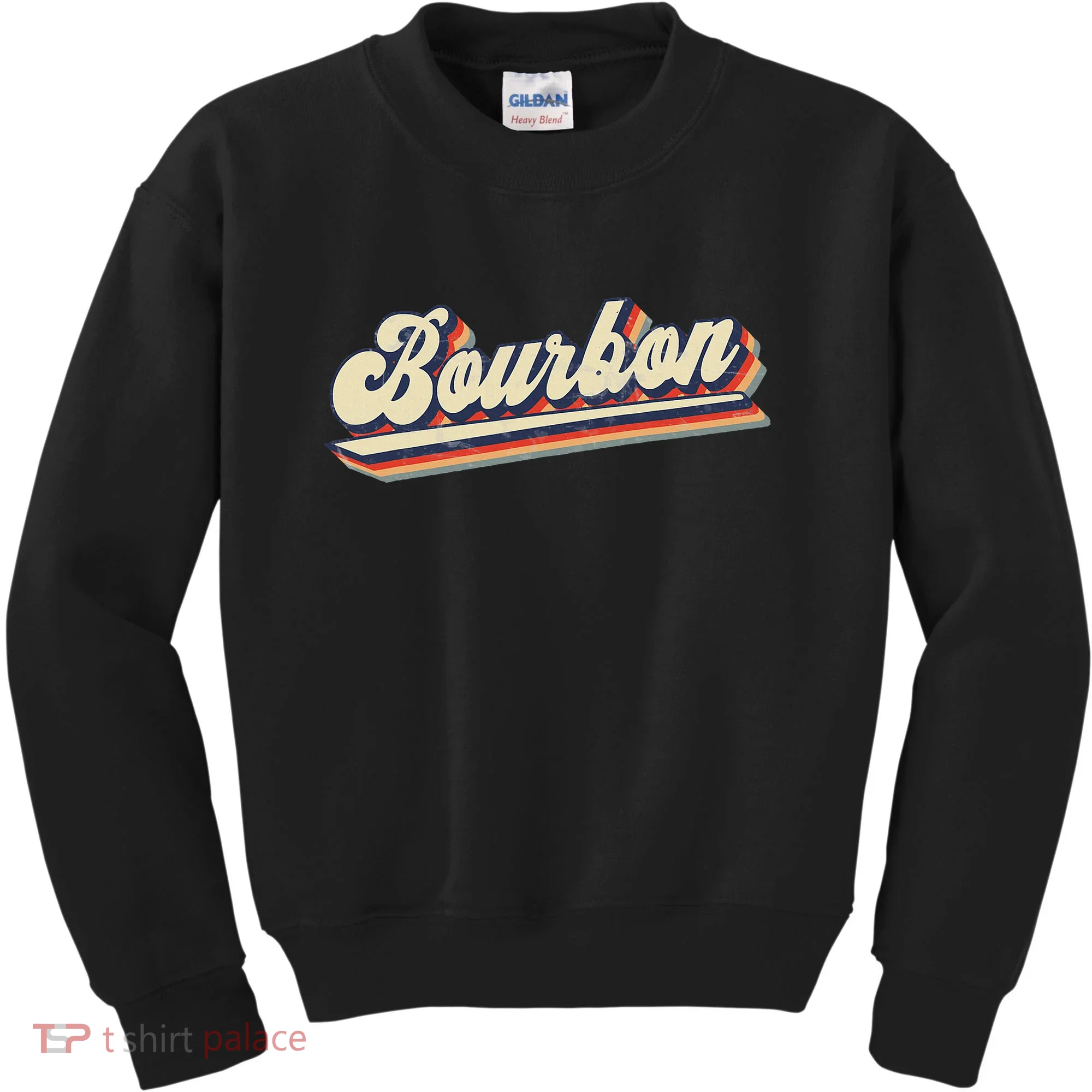Retro Vintage Bourbon Whisky & Whiskey Kids Sweatshirt