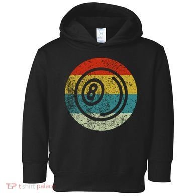 Retro Vintage Billiards Toddler Hoodie