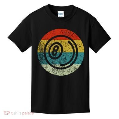 Retro Vintage Billiards Kids T-Shirt