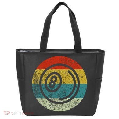 Retro Vintage Billiards Tote Bag