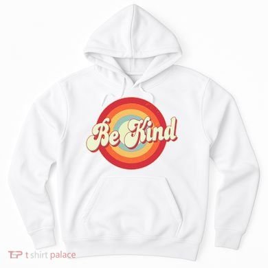Retro Vintage Be Kind Hoodie