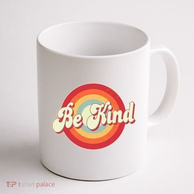 Retro Vintage Be Kind Coffee Mug back