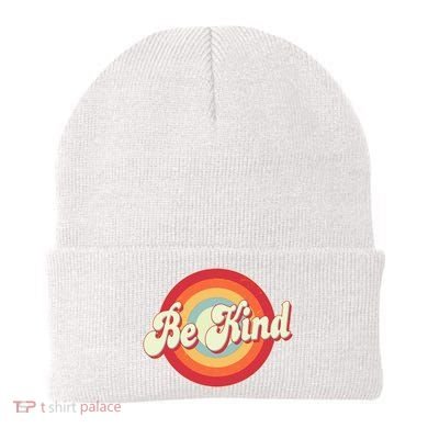 Retro Vintage Be Kind Beanie