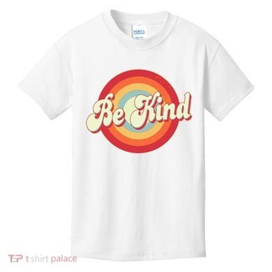 Retro Vintage Be Kind Kids T-Shirt