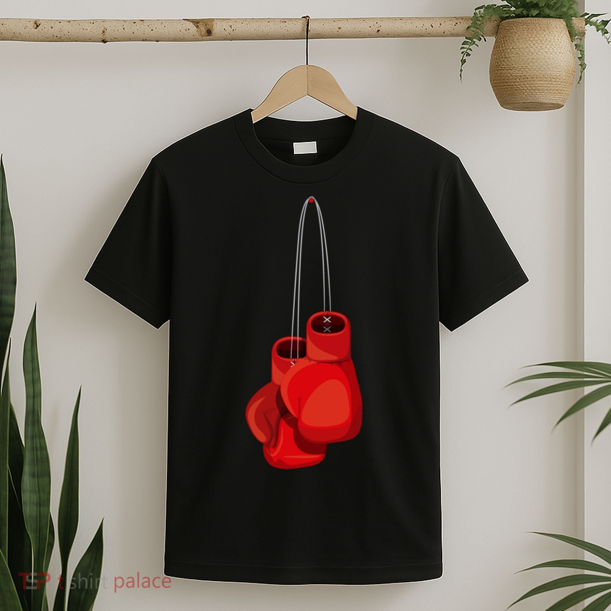 Retro Vintage Boxing Gloves Boxer Boxing Club Usa Gift T-Shirt