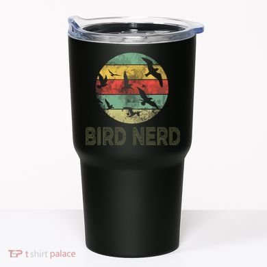 Retro Vintage Birding Bird Watching Funny Bird Watcher Tumbler