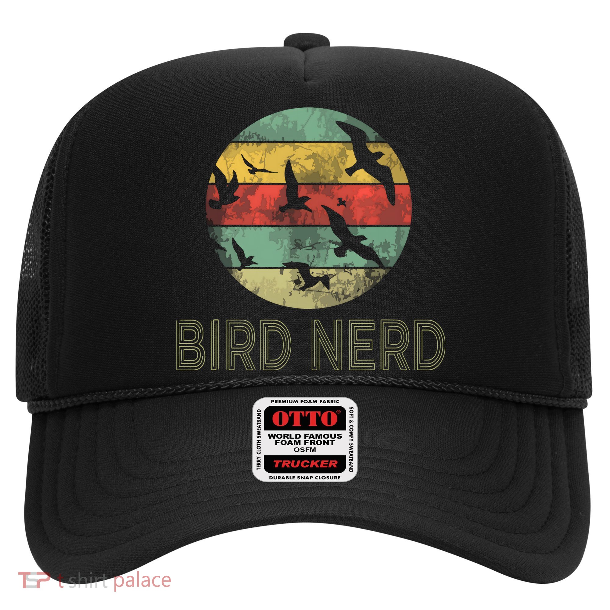 Retro Vintage Birding Bird Watching Funny Bird Watcher Hat