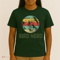 Retro Vintage Birding Bird Watching Funny Bird Watcher T-Shirt thumb 4