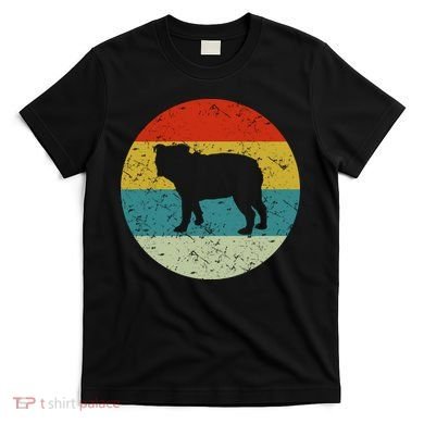 Retro Vintage Bulldog T-Shirt