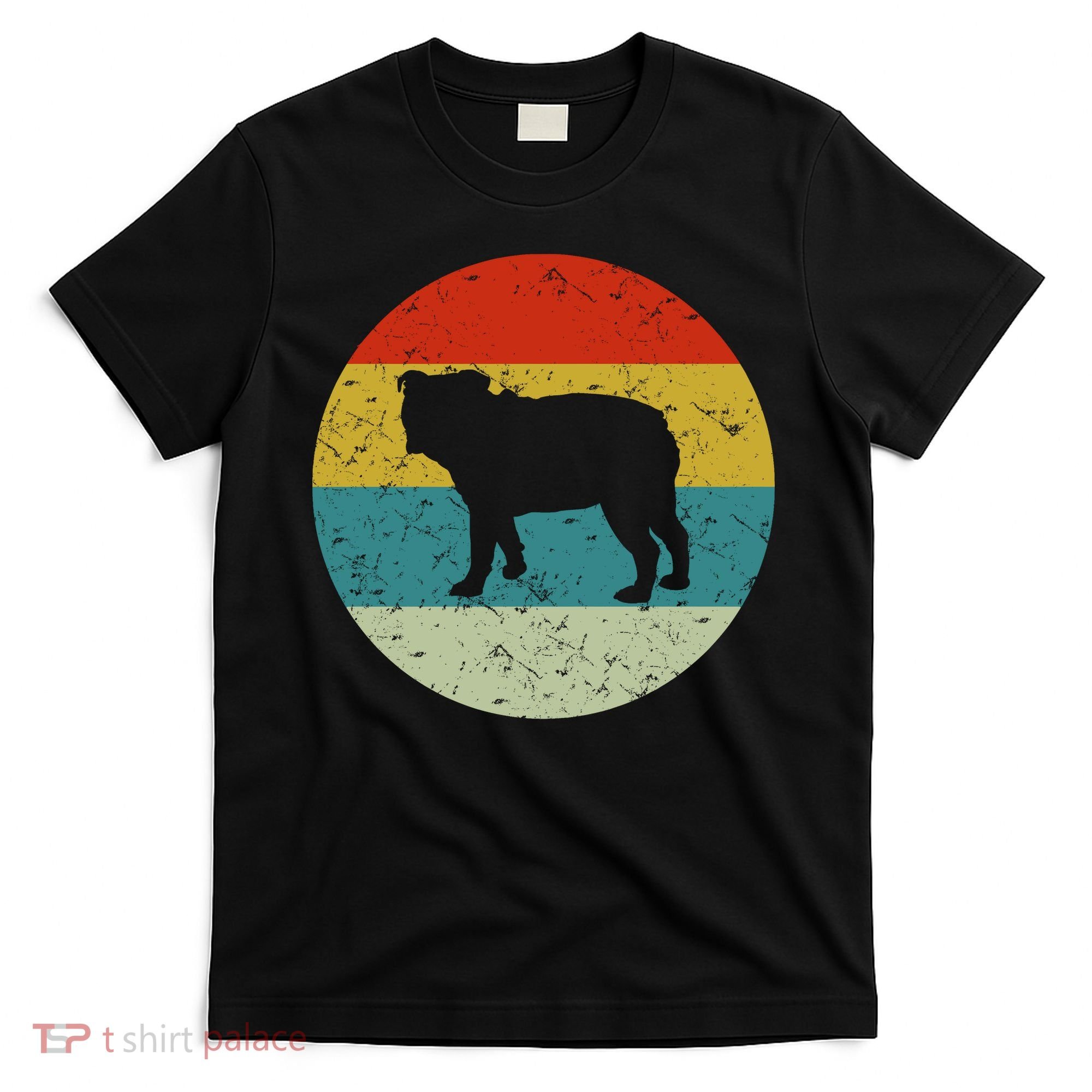 Retro Vintage Bulldog T-Shirt