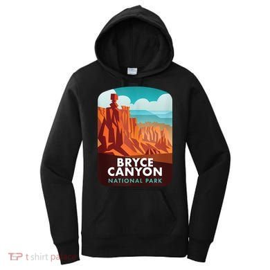 Retro Vintage Bryce Canyon National Park Women's Hoodie