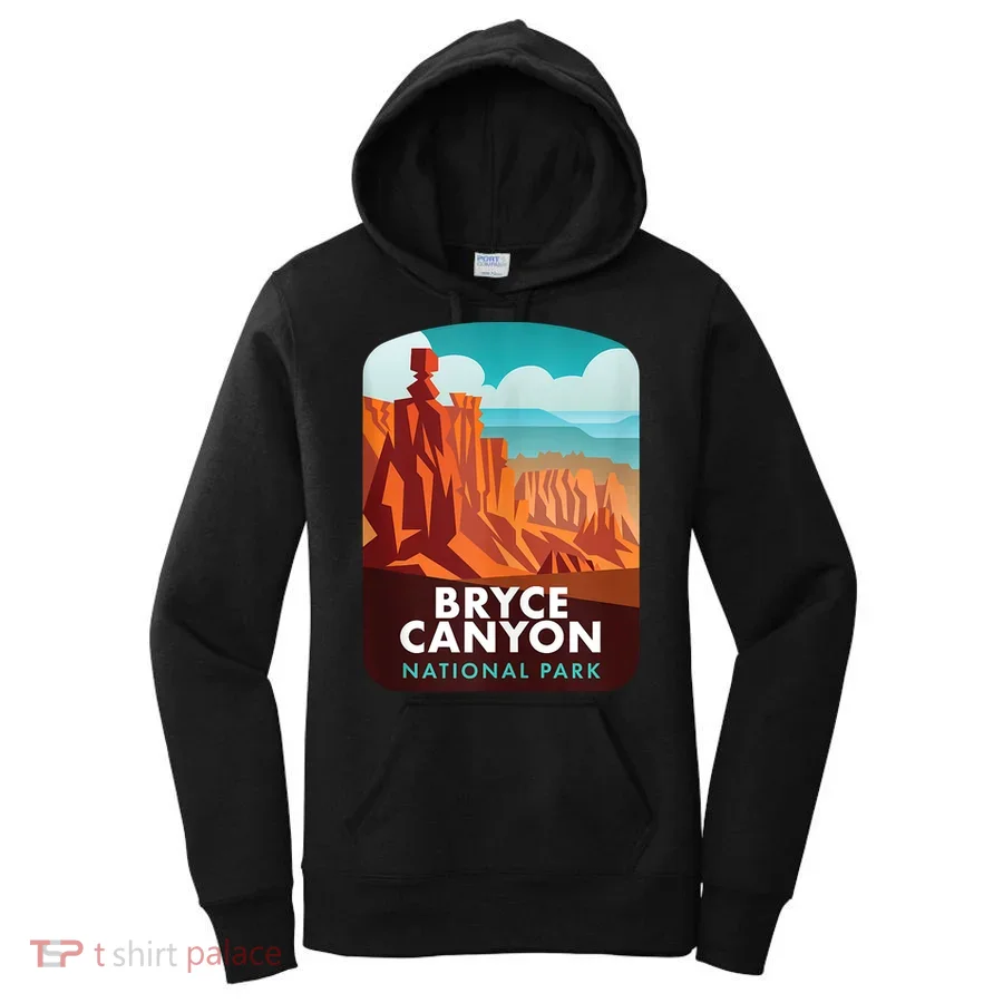 Retro Vintage Bryce Canyon National Park Women's Hoodie