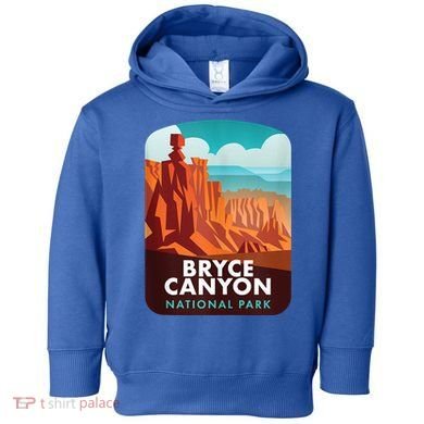Retro Vintage Bryce Canyon National Park Toddler Hoodie