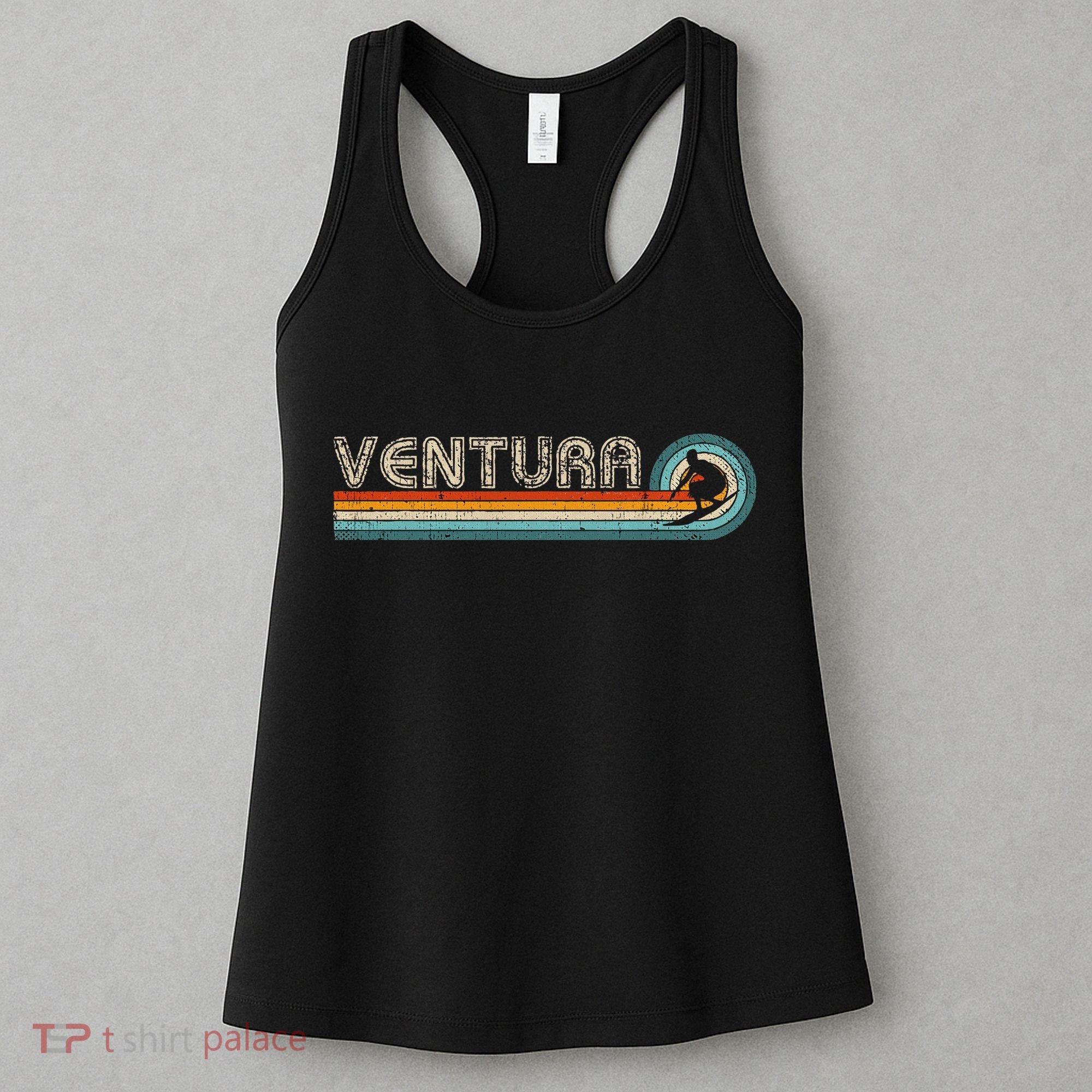 Retro Ventura California Surfing Outfit 1980s Ventura Women's Tank Top