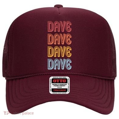 Retro Vintage Custom Name Dave Hat
