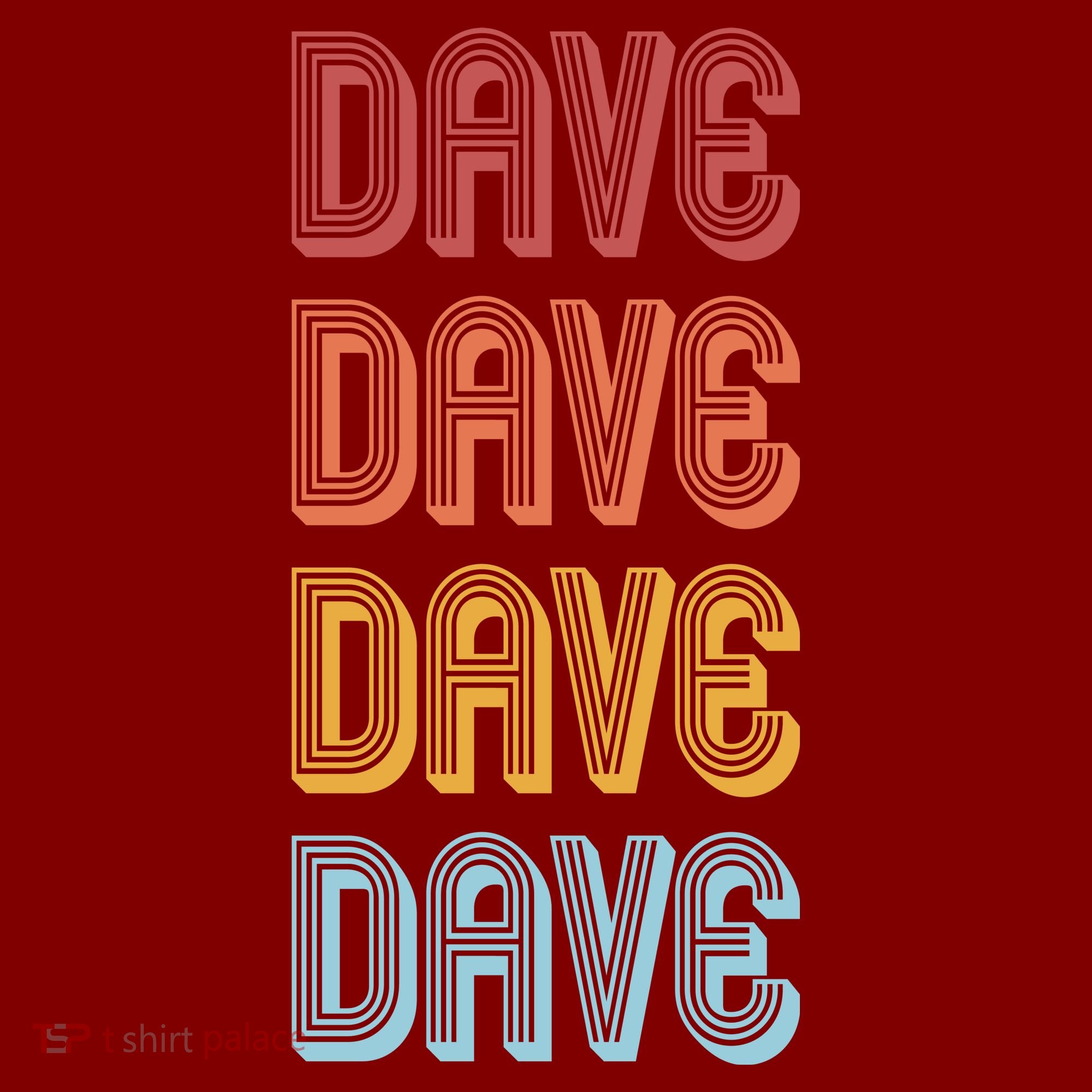 Retro Vintage Custom Name Dave Visor